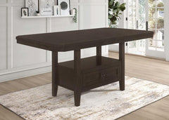 Prentiss Brown Counter Height Dining Table