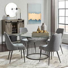 Granvia Black Dining Table Base