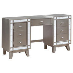 Leighton Silver Vanity Table & Stool