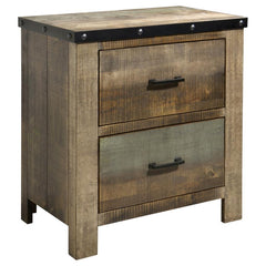 Sembene Brown Nightstand