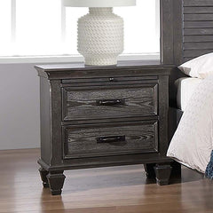 Franco Grey Nightstand