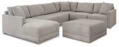 Katany 6-Piece Sectional with Ottoman - PKG014516