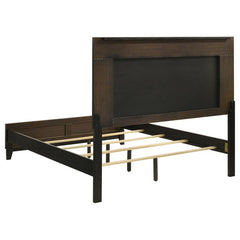 Valencia Brown Queen Bed 4 Pc Set