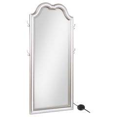 Evangeline Silver Floor Mirror