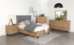 Taylor Brown Queen Bed 5 Pc Set