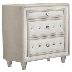 Antonella Beige Nightstand