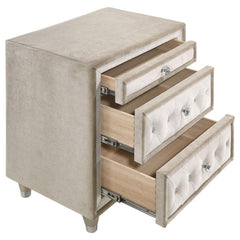 Antonella Beige Nightstand