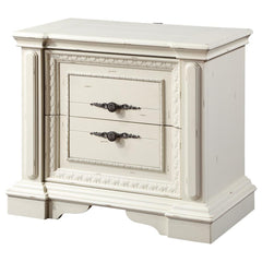 Evelyn White Nightstand