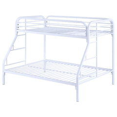Morgan White Twin / Full Bunk Bed
