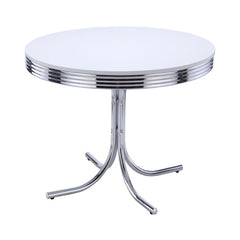 Retro White Dining Table