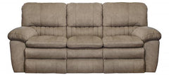 Reyes Power Lay Flat Recl Console Loveseat w/Storage & Cupholders