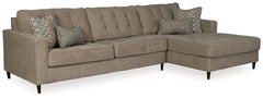 Flintshire 2-Piece Sectional with Ottoman - PKG001030