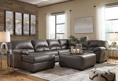 Aberton 3-Piece Sectional with Ottoman - PKG007283