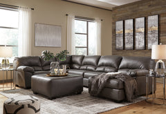 Aberton 3-Piece Sectional with Ottoman - PKG007284