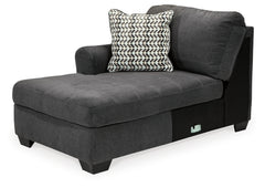 Ambee 3-Piece Sectional with Ottoman - PKG010934