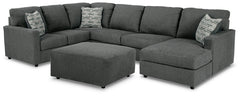 Edenfield 3-Piece Sectional with Ottoman - PKG014852