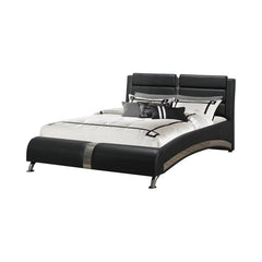 Jeremaine Black Eastern King Bed