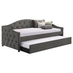 Sadie Grey Twin Daybed W/ Trundle