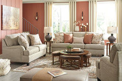 Almanza Sofa, Loveseat, Chair and Ottoman