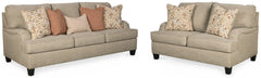 Almanza Sofa and Loveseat