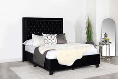 Hailey Black Eastern King Bed