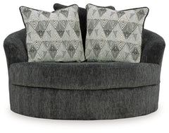 Biddeford Oversized Swivel Accent Chair