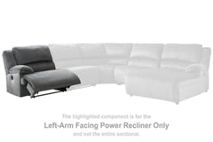 Clonmel Left-Arm Facing Power Recliner