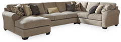 Pantomine 4-Piece Sectional with Ottoman - PKG010946