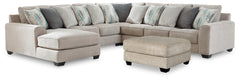Ardsley 5-Piece Sectional with Ottoman - PKG001226