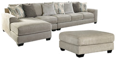 Ardsley 3-Piece Sectional with Ottoman - PKG001215