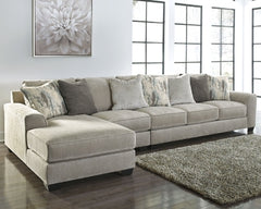 Ardsley 3-Piece Sectional with Chaise - 39504S4