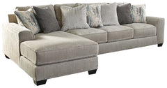 Ardsley 2-Piece Sectional with Ottoman - PKG001214