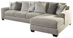 Ardsley 2-Piece Sectional with Ottoman - PKG001216