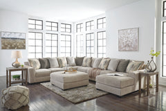 Ardsley 5-Piece Sectional with Ottoman - PKG001219