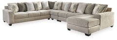 Ardsley 5-Piece Sectional with Ottoman - PKG001219