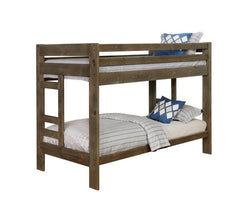 Wrangle Hill Grey Twin / Twin Bunk Bed