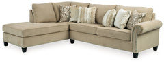 Dovemont 2-Piece Sectional with Ottoman - PKG008202