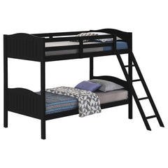 Arlo Black Twin / Twin Bunk Bed