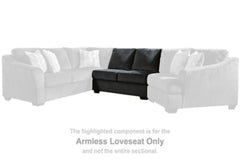 Eltmann Armless Loveseat
