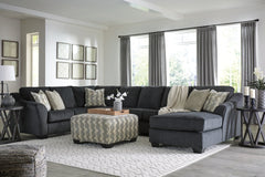 Eltmann 4-Piece Sectional with Ottoman - PKG001285