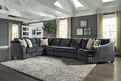 Eltmann 4-Piece Sectional with Cuddler - 41303S2