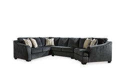 Eltmann 3-Piece Sectional with Ottoman - PKG001278