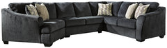 Eltmann 3-Piece Sectional with Ottoman - PKG001280