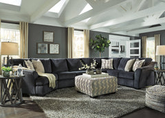 Eltmann 4-Piece Sectional with Ottoman - PKG001281