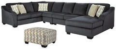 Eltmann 4-Piece Sectional with Ottoman - PKG001285