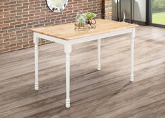 Taffee White Dining Table