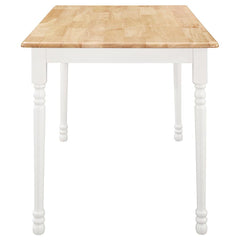 Taffee White Dining Table