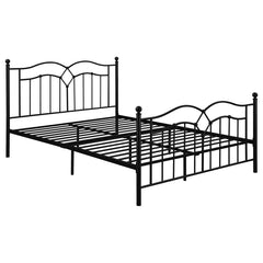 Klossen Black Queen Bed