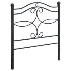Callie Black Twin Headboard