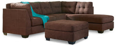 Maier 2-Piece Sectional with Ottoman - PKG010963